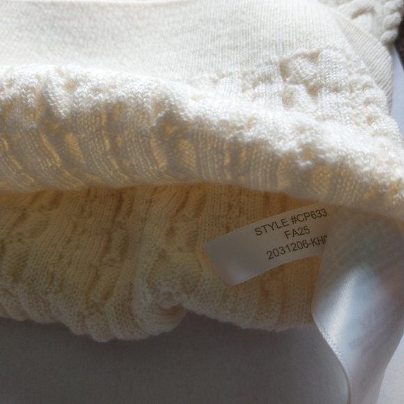 J-CREW Cable-knit crewneck cardigan in merino wool, NWT - Picture 9 of 11